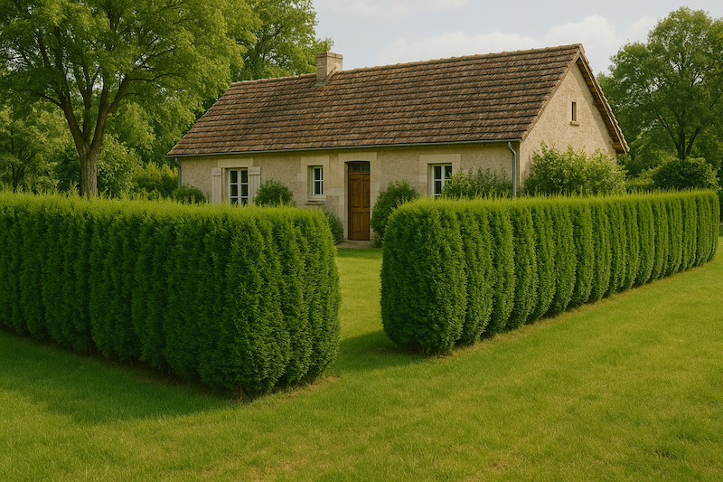 combien de temps pour tailler une haie de 100m
