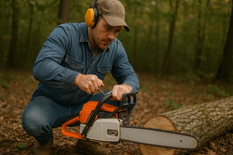 demarrage tronconneuse