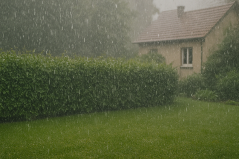 pluie eparse