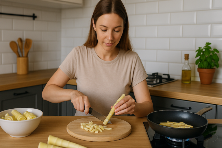 cuisiner pousses bambou
