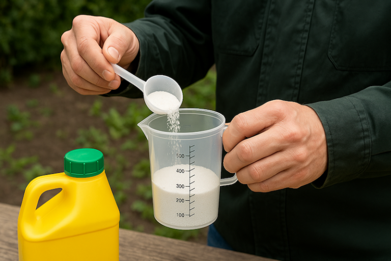 dosage glyphosate 5 l eau
