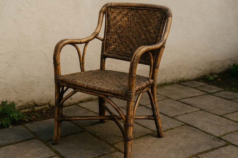 nettoyer bambou noirci