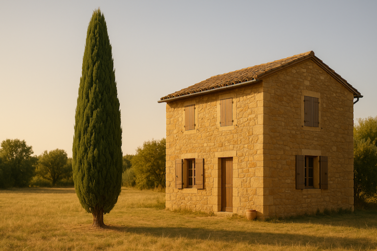 planter un cyprès près de la maison