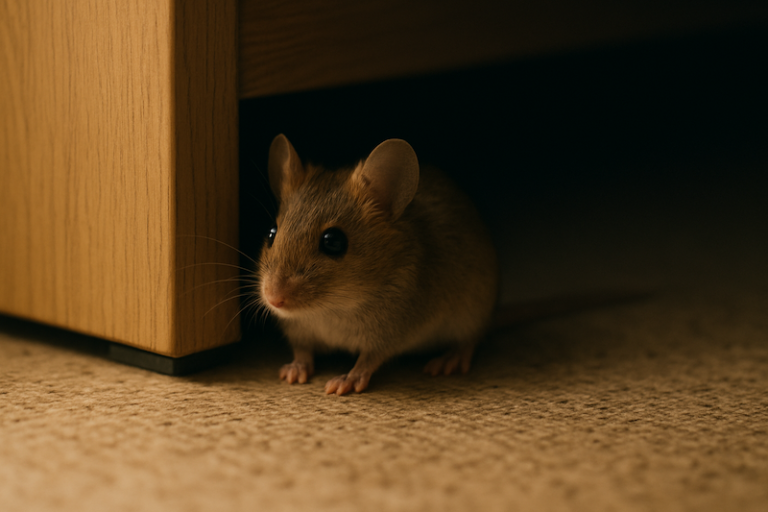 souris qui rentre dans la maison signification