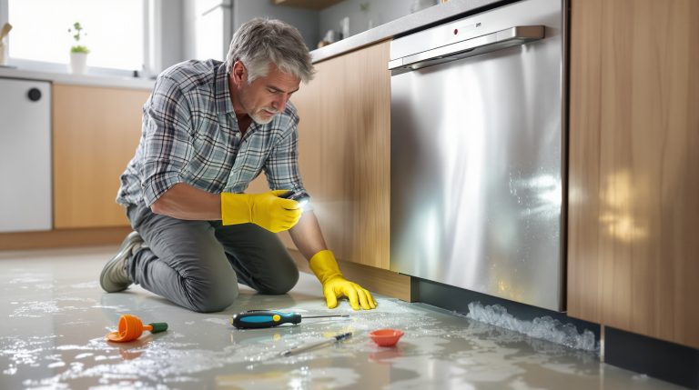 découvrez des solutions simples et efficaces pour éliminer le bruit de glouglou dans l’évier causé par votre lave-vaisselle et retrouvez un écoulement d’eau optimal.