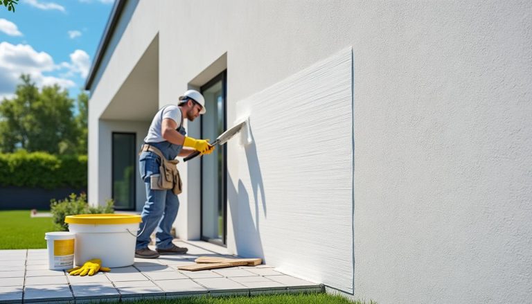 découvrez si la colle à carrelage extérieur peut être utilisée comme enduit de façade, ses avantages, limites et conseils d'application pour votre projet de rénovation.
