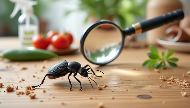 découvrez comment identifier et éliminer efficacement les petits insectes noirs dans votre maison pour préserver un environnement sain et confortable.