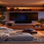 amenager coin tv cosy