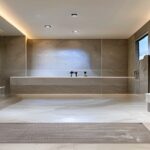 combler espace receveur douche